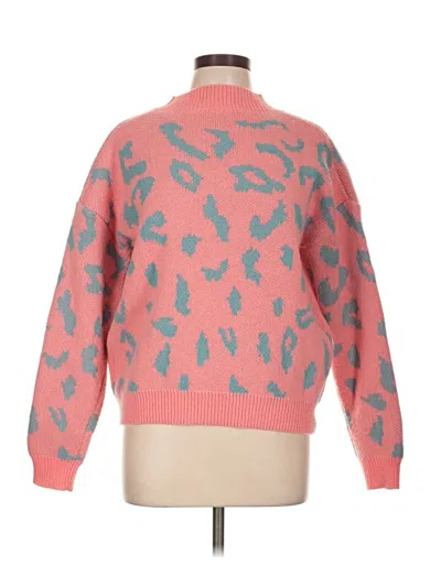 Pre-owned Unbranded Pullover Sweater In Pink