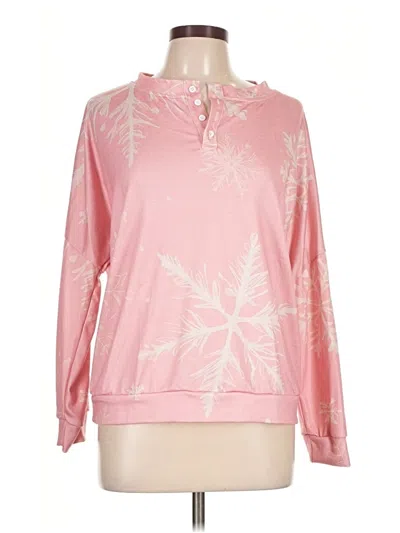 Pre-owned Unbranded Pullover Sweater In Pink