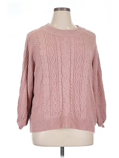 Pre-owned Unbranded Pullover Sweater In Pink