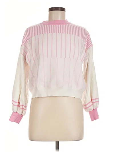 Pre-owned Unbranded Pullover Sweater In Pink