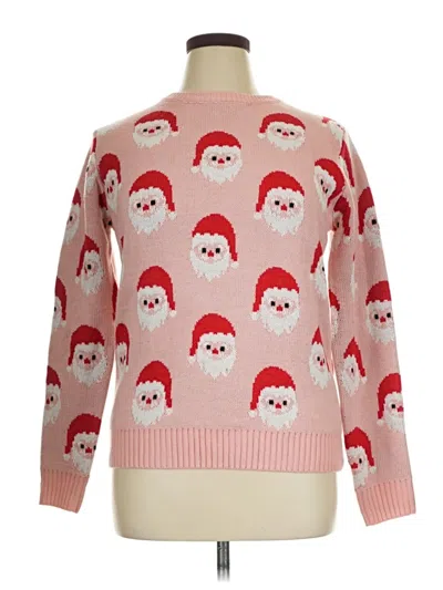 Pre-owned Unbranded Pullover Sweater In Pink
