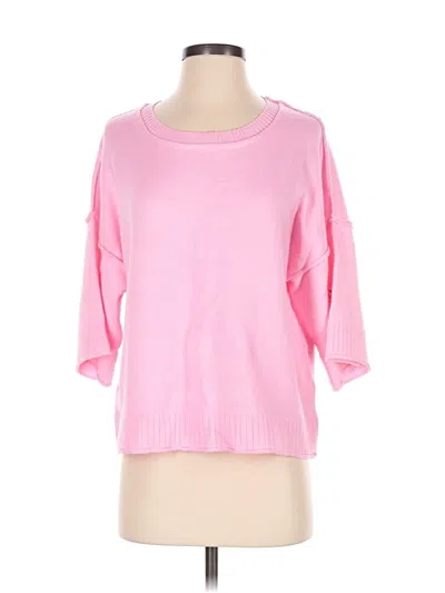 Pre-owned Unbranded Pullover Sweater In Pink