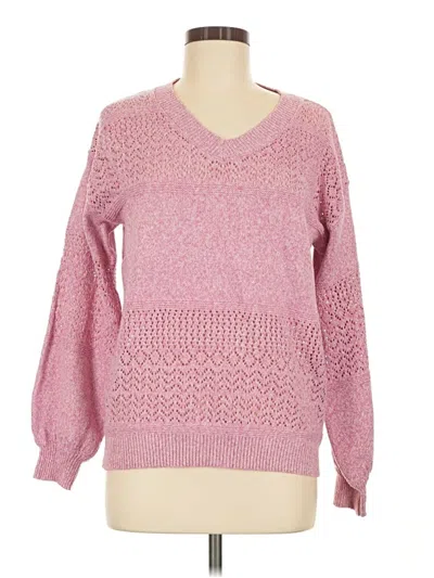 Pre-owned Unbranded Pullover Sweater In Pink