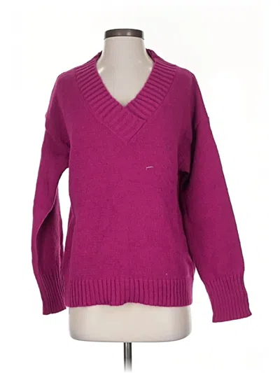 Pre-owned Unbranded Pullover Sweater In Purple