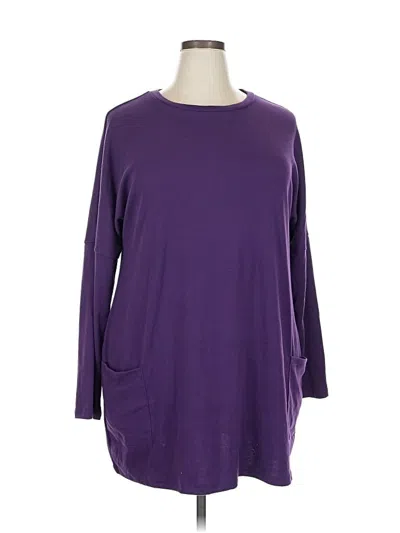 Pre-owned Unbranded Pullover Sweater In Purple