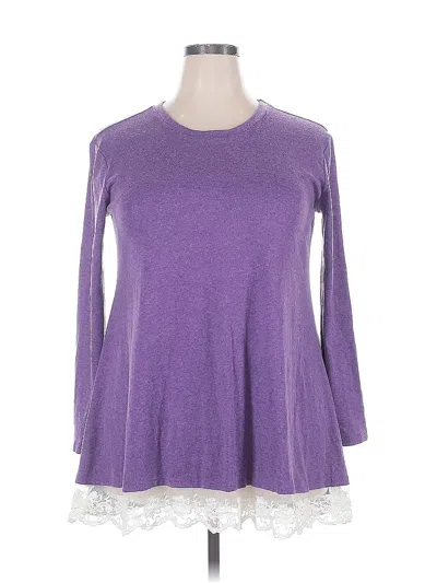 Pre-owned Unbranded Pullover Sweater In Purple