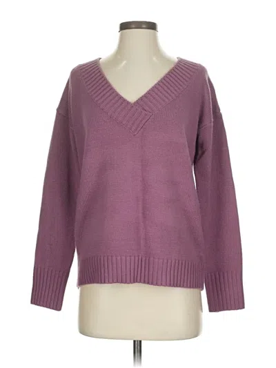 Pre-owned Unbranded Pullover Sweater In Purple