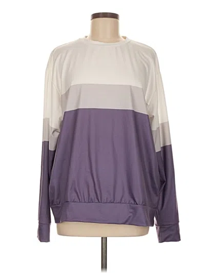 Pre-owned Unbranded Pullover Sweater In Purple