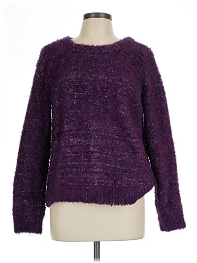 Pre-owned Unbranded Pullover Sweater In Purple