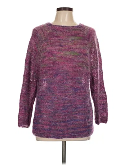Pre-owned Unbranded Pullover Sweater In Purple