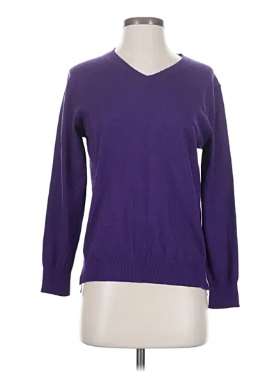 Pre-owned Unbranded Pullover Sweater In Purple