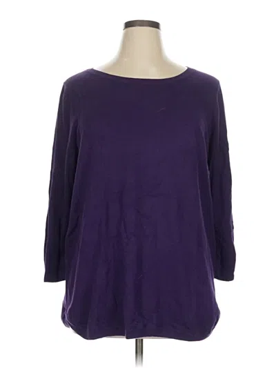 Pre-owned Unbranded Pullover Sweater In Purple
