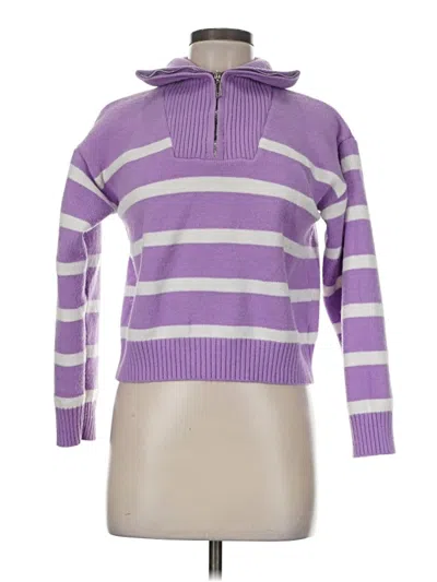 Pre-owned Unbranded Pullover Sweater In Purple