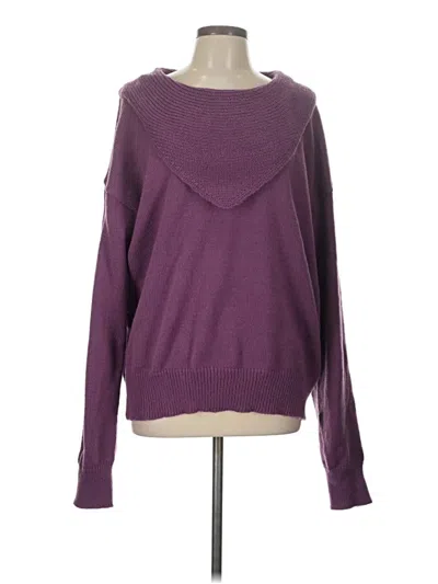 Pre-owned Unbranded Pullover Sweater In Purple