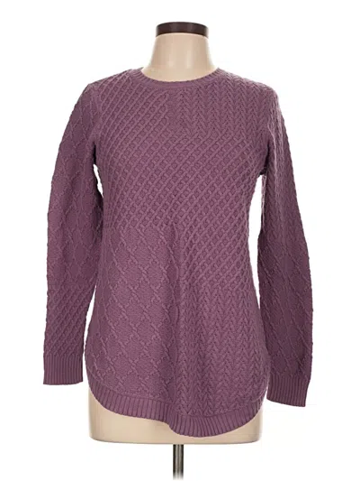 Pre-owned Unbranded Pullover Sweater In Purple