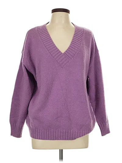 Pre-owned Unbranded Pullover Sweater In Purple