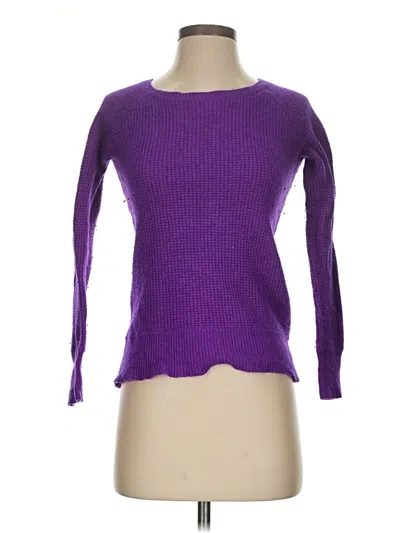 Pre-owned Unbranded Pullover Sweater In Purple
