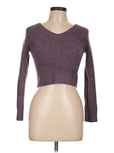 Pre-owned Unbranded Pullover Sweater In Purple