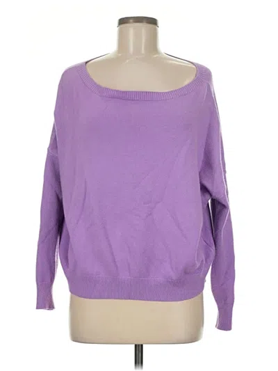 Pre-owned Unbranded Pullover Sweater In Purple