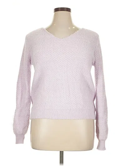 Pre-owned Unbranded Pullover Sweater In Purple