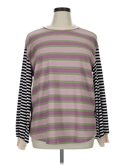 Pre-owned Unbranded Pullover Sweater In Purple