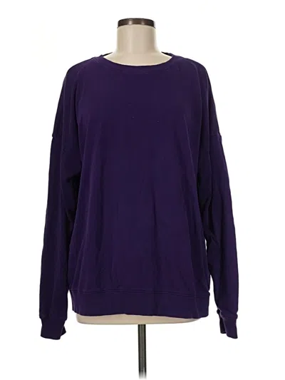 Pre-owned Unbranded Pullover Sweater In Purple