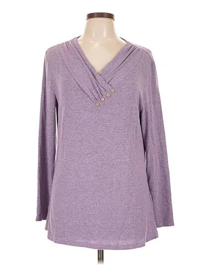 Pre-owned Unbranded Pullover Sweater In Purple