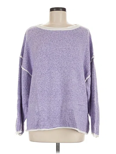 Pre-owned Unbranded Pullover Sweater In Purple