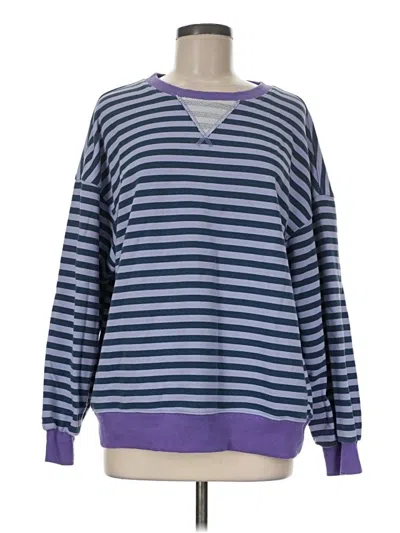 Pre-owned Unbranded Pullover Sweater In Purple