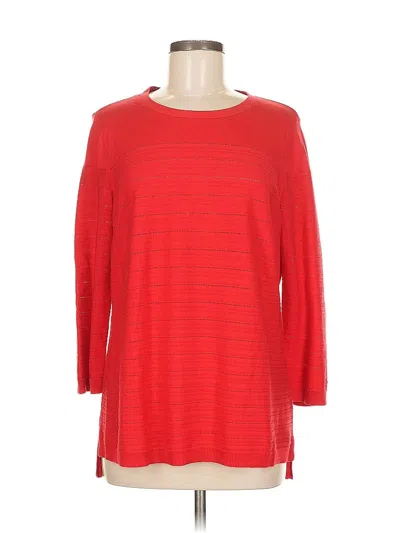 Pre-owned Unbranded Pullover Sweater In Red