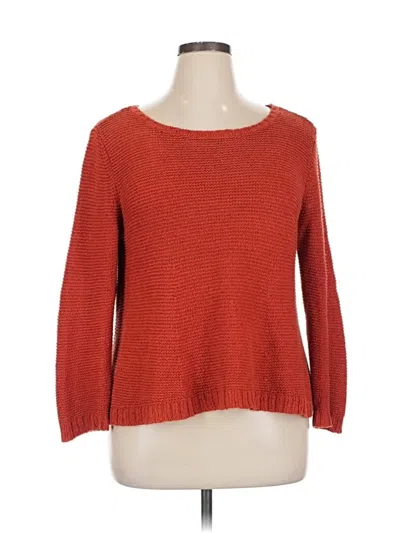 Pre-owned Unbranded Pullover Sweater In Red