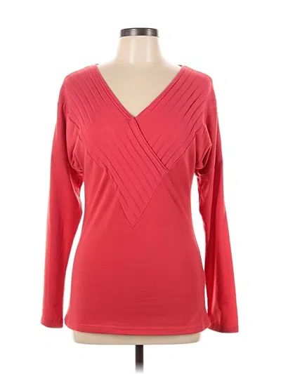 Pre-owned Unbranded Pullover Sweater In Red