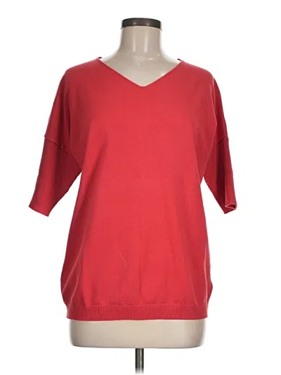 Pre-owned Unbranded Pullover Sweater In Red