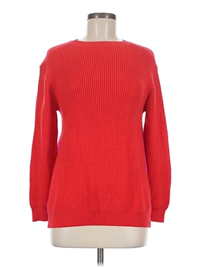 Pre-owned Unbranded Pullover Sweater In Red