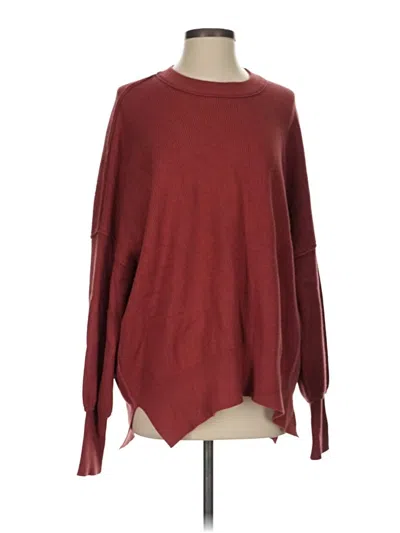 Pre-owned Unbranded Pullover Sweater In Red