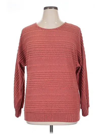 Pre-owned Unbranded Pullover Sweater In Red