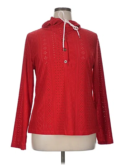 Pre-owned Unbranded Pullover Sweater In Red