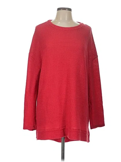 Pre-owned Unbranded Pullover Sweater In Red