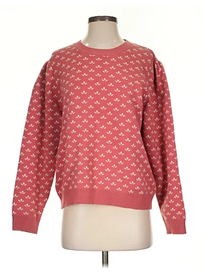 Pre-owned Unbranded Pullover Sweater In Red