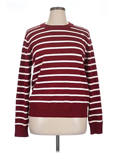 Pre-owned Unbranded Pullover Sweater In Red
