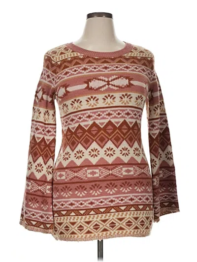 Pre-owned Unbranded Pullover Sweater In Red