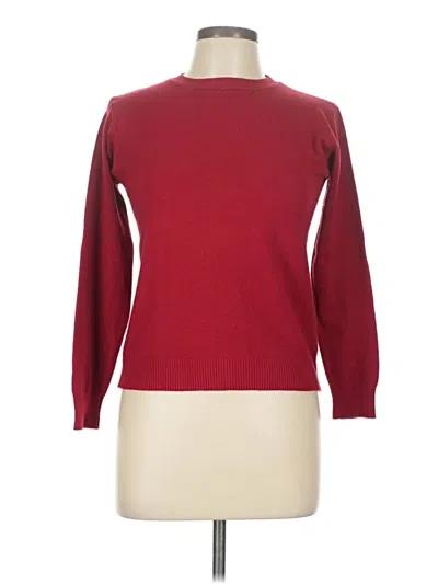 Pre-owned Unbranded Pullover Sweater In Red