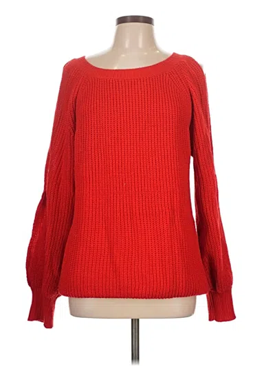 Pre-owned Unbranded Pullover Sweater In Red