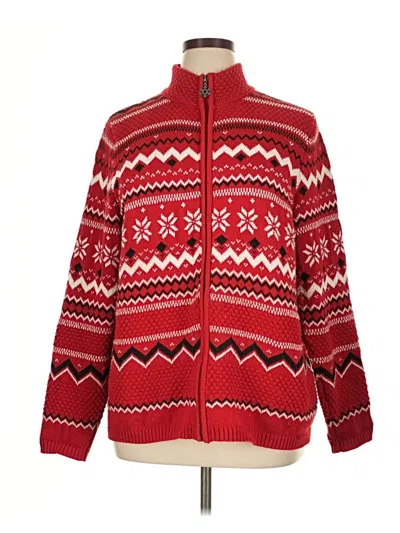 Pre-owned Unbranded Pullover Sweater In Red
