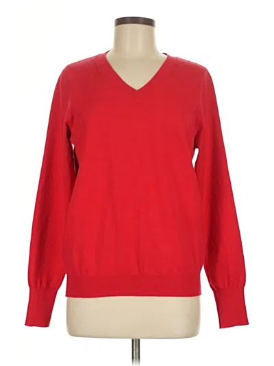 Pre-owned Unbranded Pullover Sweater In Red