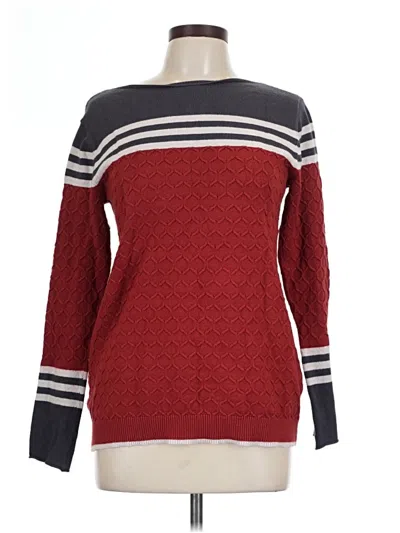Pre-owned Unbranded Pullover Sweater In Red