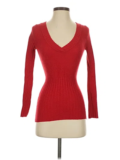Pre-owned Unbranded Pullover Sweater In Red