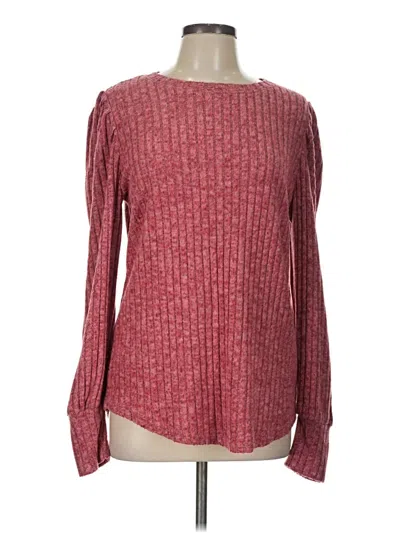 Pre-owned Unbranded Pullover Sweater In Red