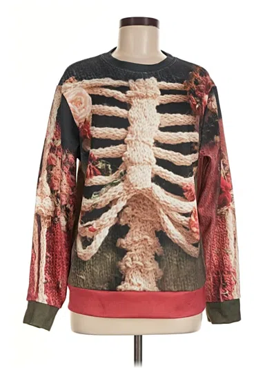 Pre-owned Unbranded Pullover Sweater In Red