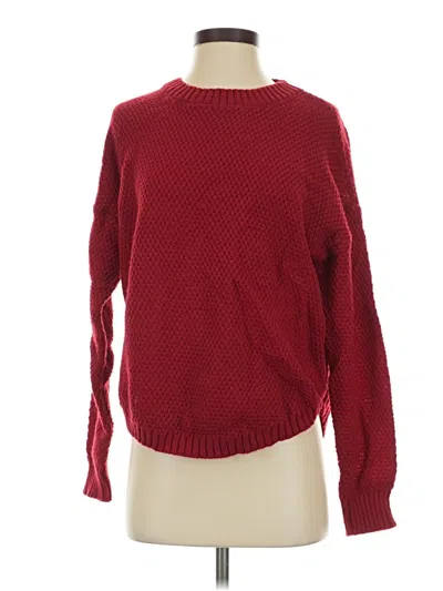 Pre-owned Unbranded Pullover Sweater In Red